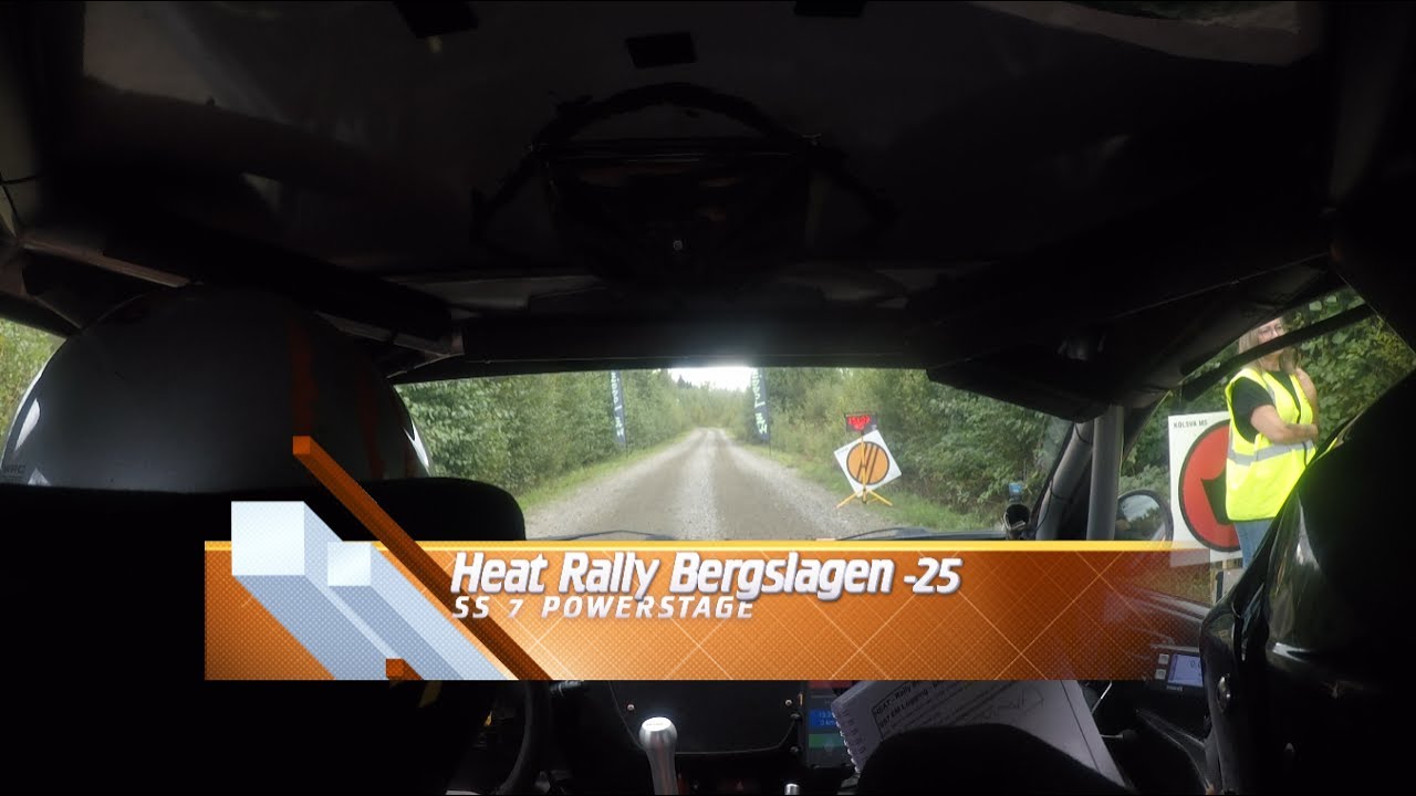 HEAT Rally Bergslagen -25 SS7 -Powerstage