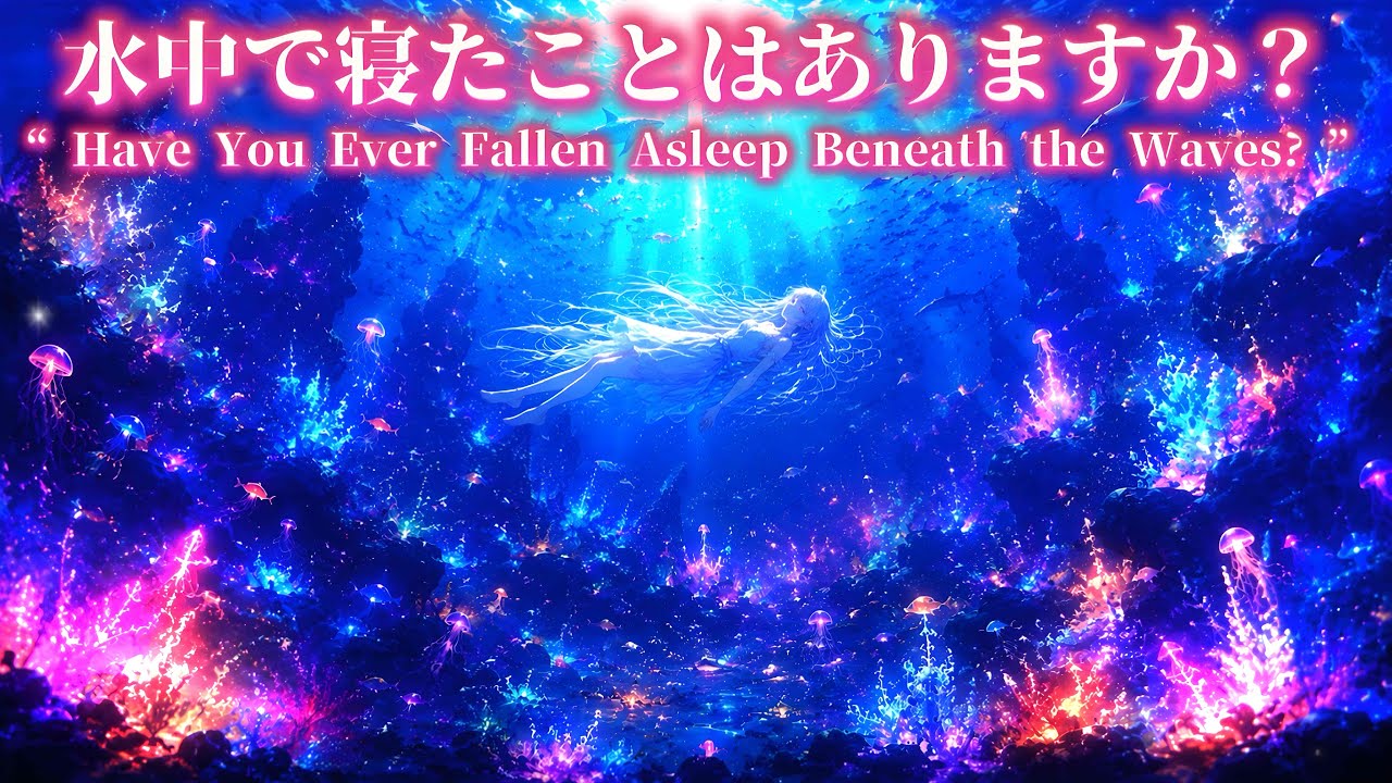 水中で寝たことはありますか? 【睡眠・瞑想・勉強・作業】【BGM】