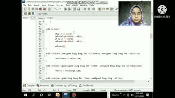 Membuat Program ATM dalam Bentuk Modular#pertemuan15 coding