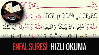 Enfal Suresi Hızlı Okuma (Kuran-ı Kerim Sureleri)