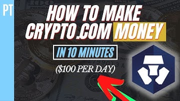 How To Make Money With Crypto.com As A Beginner In 2022 (Simple 10 Minute Tutorial)