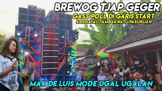 Edanmak De Luis Ugal Ugalan Sotok Brewog Di Garis Start Karnaval Tambakwatu Pasuruan