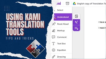 Using Kami Translation Tools