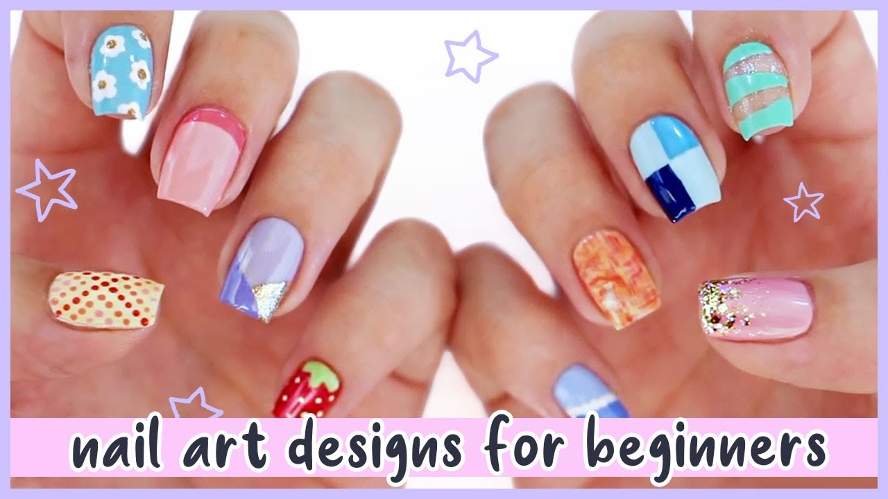 1. 10 Easy Nail Art Designs for Beginners: The Ultimate Guide - wide 7