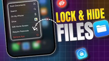 Hoe u iPhone-bestanden vergrendelt en verbergt in de Bestanden-app | Foto