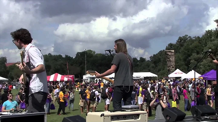 "We Bleed Purple & Gold" played by CJ Solar Band a...