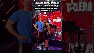 21:00 KICK DRUGA EPIZODA TALENT SHOWA #bakaprase #shorts