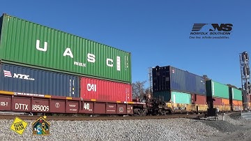 NS 7601 (GE ES40DC) trails NS 234