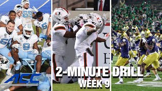 ACC 2-Minute Drill: Week 9 (2020)