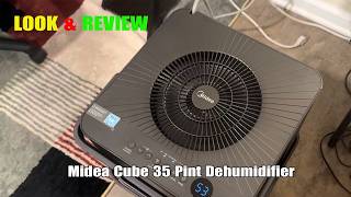 Midea Cube 35 Pint Dehumidifier Review | Smart Basement Moisture Control