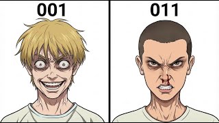 Every Experimented Kid in Stranger Things Explained (001–011)
