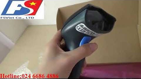 Hướng dẫn sử dụng Máy đọc mã vạch Datalogic QW2100 (CCD, 1D, đơn tia)