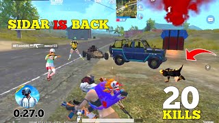 👿🔥SIDAR IS BACK_PUBG LITE NEW UPDATE | SOLO vs SQUAD | CRASH FIX UPDATE | 😍SIDAR X