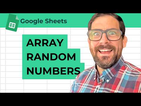 Multiple Random Numbers  An Array of Random Numbers