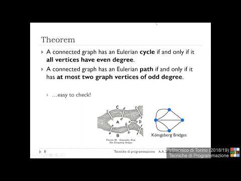 Video: Qual è la differenza tra percorso euleriano e circuito euleriano?