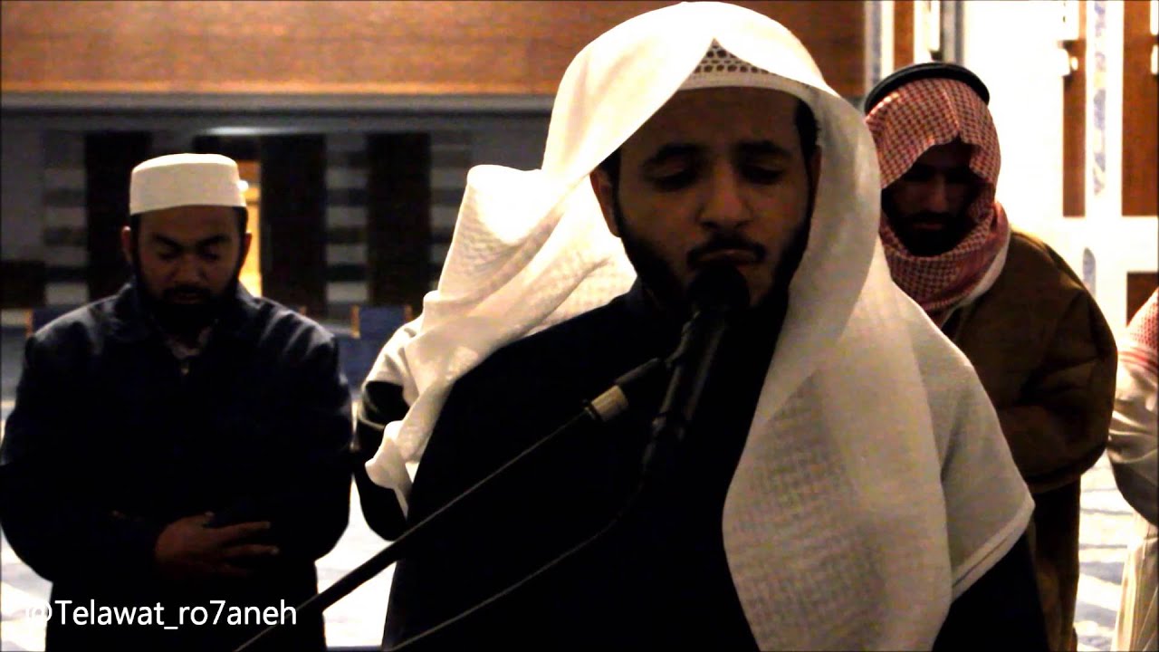 [ ومايشعرون أيان يبعثون ] فجرية روحانية للشيخ أحمد العبيد ١-٣-١٤٣٧هـ HD