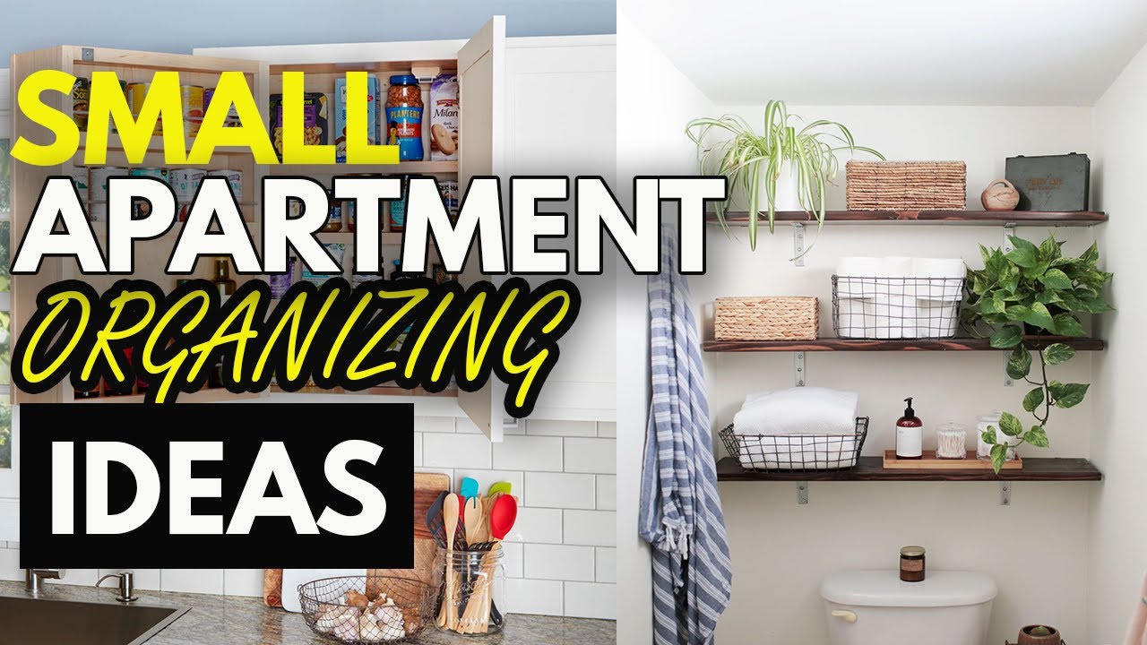 Small Apartment Organizing Ideas - YouTube