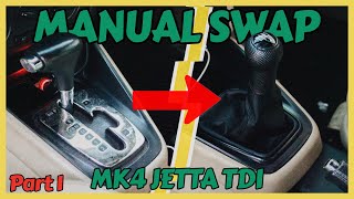 How To Manual Swap a MK4 VW Jetta TDI! | Parts You'll Need! (Part 1)