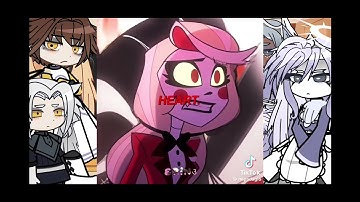 Heaven Reacts to Hell WIP Vaggie + Charlie’s PT | Gacha Hazbin hotel Reaction