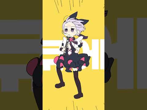 강풍올백 (強風オールバック) 애니메이션 #shorts #vtuber