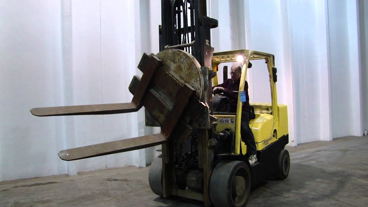 Forklifts Construction Equipment Online Auction Lot 204 15 000 Lb Hyster S155ft Lift Truck Youtube