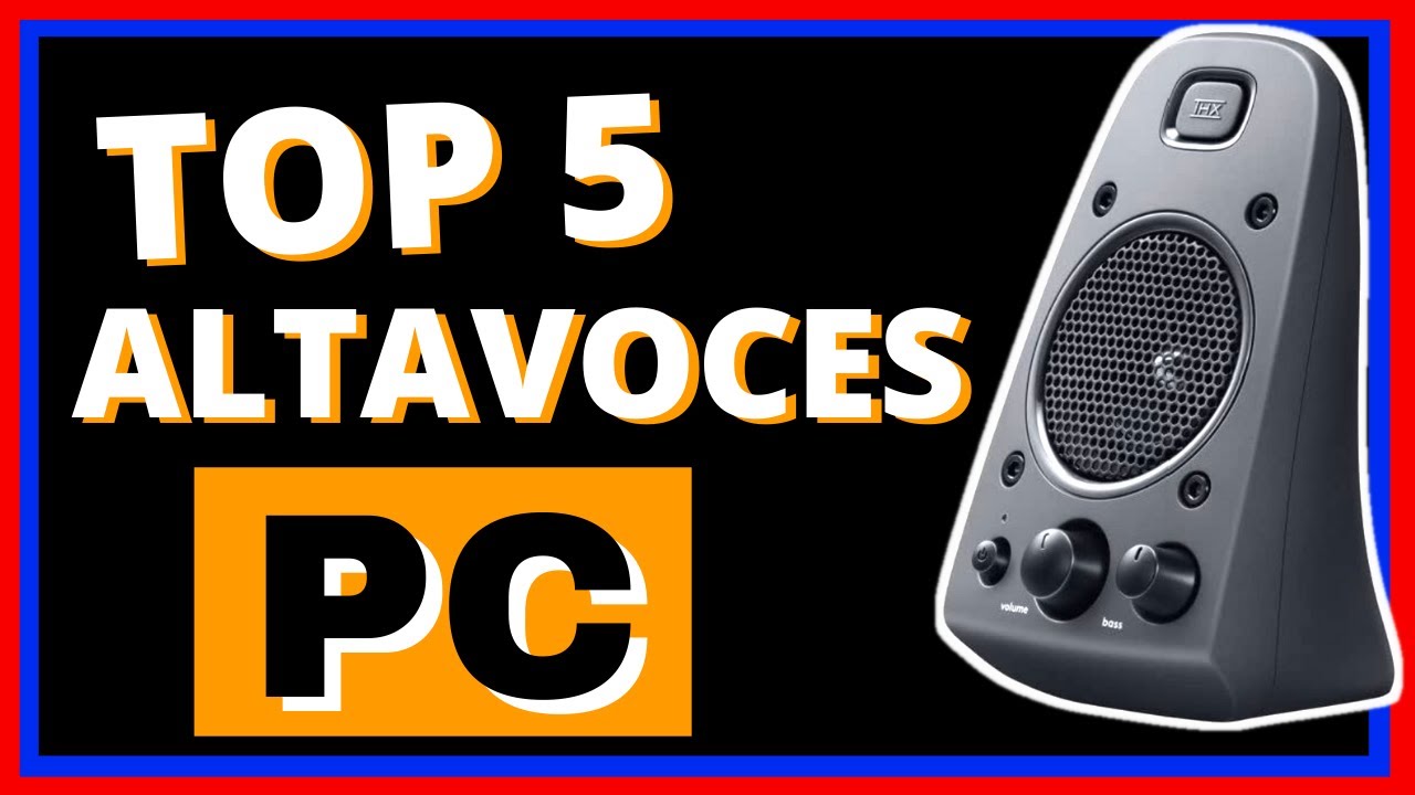 ✓MEJORES ALTAVOCES para PC CALIDAD PRECIO en 2021 ⭐ PARLANTES para PC /TOP  5/ 💥 