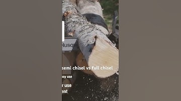 semi chisel vs full chisel #husqvarna#video#viral#youtube#youtubeshorts#viralvideo#chainsaw #ytshort