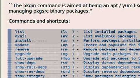 Introduction to pkgsrc
