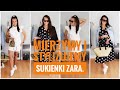 MIERZYMY ZARA, DWIE SUKIENKI 4 STYLIZACJE/ ZARA TRY ON HAUL, TWO DRESSES, FOUR OUTFITS