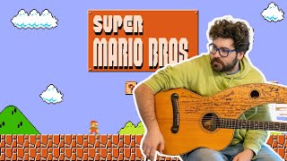 Attempting the Super Mario Bros. Theme on a Harp Guitar