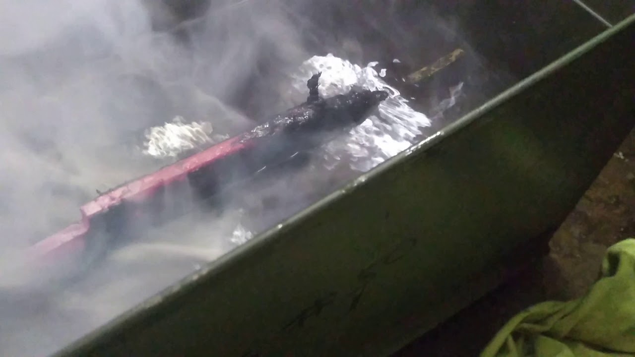 Differential heat treating 1095 YouTube