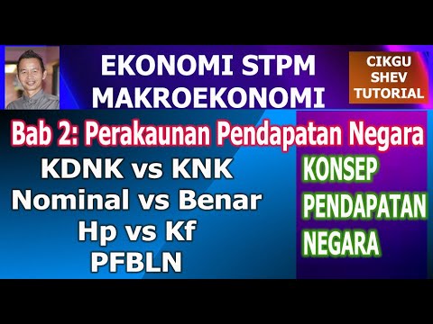 Video: Keluaran dalam negara kasar dan keluaran dalam negara bersih