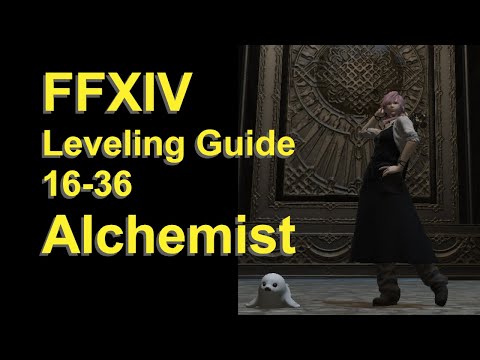 OUTDATED - FFXIV Alchemist Leveling Guide 16 to 36 - post patch 5.45