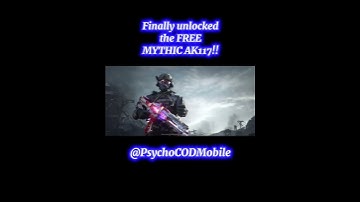 Finally unlocked the FREE MYTHIC AK117!!! #codm #codmobile #callofdutymobile #shorts