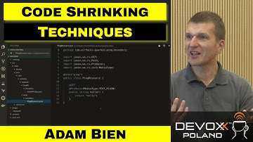 Code Shrinking Techniques with Jakarta EE and MicroProfile #slideless – Adam Bien