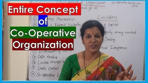 Total Concept of "Cooperative Organization" in BOM Subject