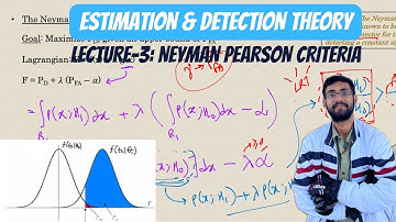 Estimation & Detection Theory | Lecture-3: Neyman-Pearson Criteria