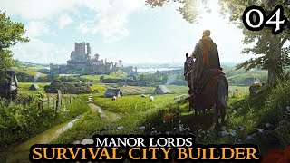 ARTISANS - MANOR LORDS || BEAUTIFUL Survival City Builder Walkthrough Part 04