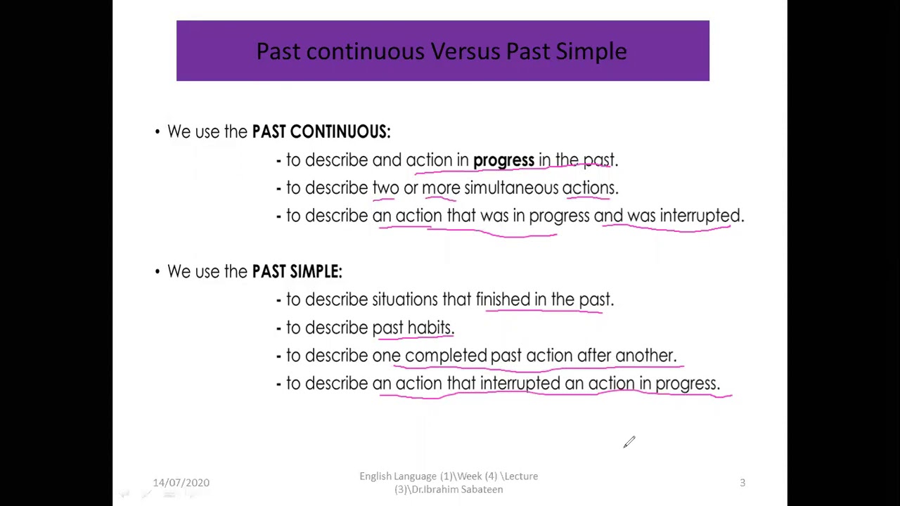 English Language 1 Week 4 Lecture 3 - YouTube