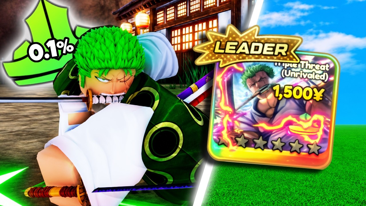 Getting The 0.05% RULER ZORO As A NOOB In Universal Tower Defense