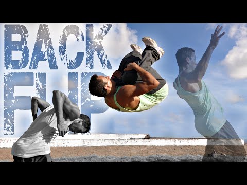 Vídeo: Como Aprender Um Back Flip