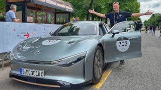 Driving Electric Mercedes in Famous Italian Race!