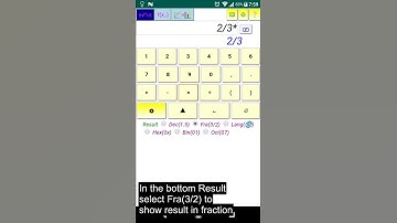 Fraction multiplication and division using calculator SCal