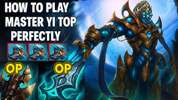 Unranked to Master: Master Yi