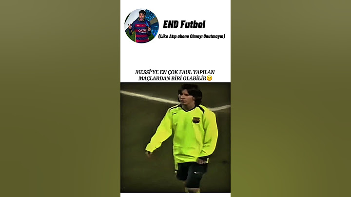 Messi’ye En Çok Faul Yapılan Maçlardan Biri😕