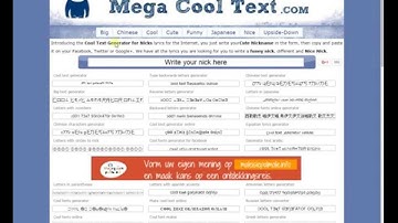 How to make a cool name for Agar.io