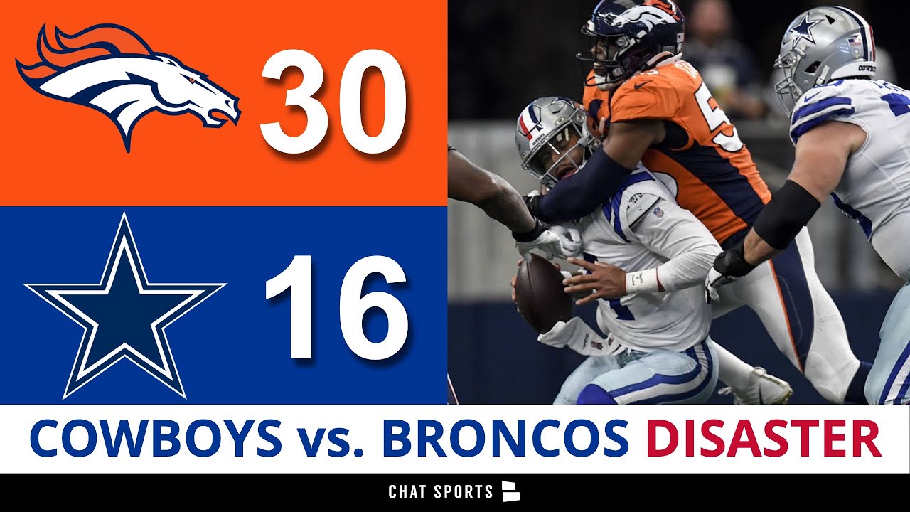 Cowboys News & Rumors After HORRIBLE  30-16 Loss vs. Broncos | Dak, Micah Parsons, Mike McCarthy