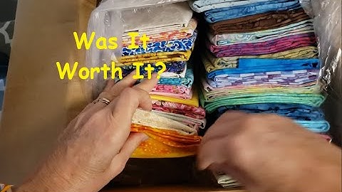 Missouri Star Quilt Co. Mystery Box #3 Unboxing | End of Bolt Fabric Haul + Price Breakdown!