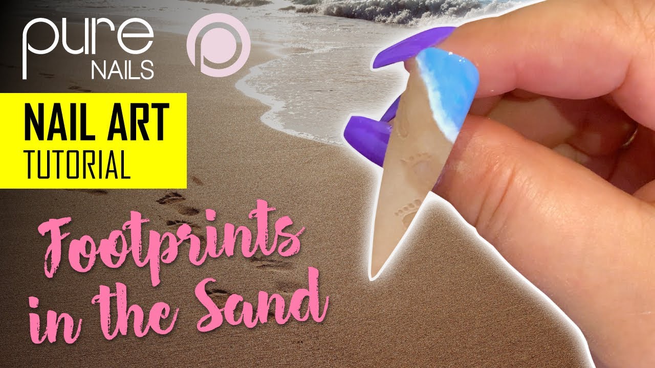 2. "How to Create a Beachy Sand Nail Art Look" - wide 4