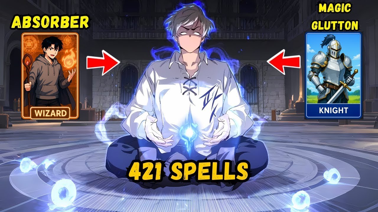 De sorcier des poubelles à MAGIC GLUTTON : il copie 421 sorts en une nuit